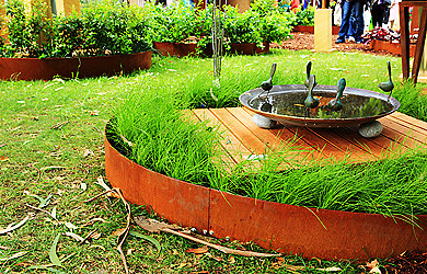 corten steel edging